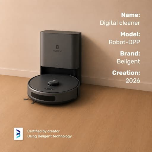 Illustrative demo passport for a robot vacuum